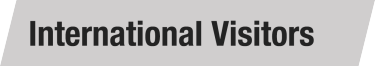 International Visitors